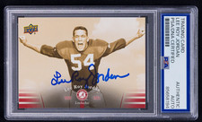 2012 Upper Deck University of Alabama Football Cards Checklist 25