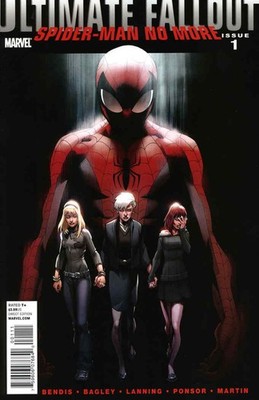 Ultimate Fallout #1 VF/NM; Marvel | Spider-Man No More - w/Bag+Board