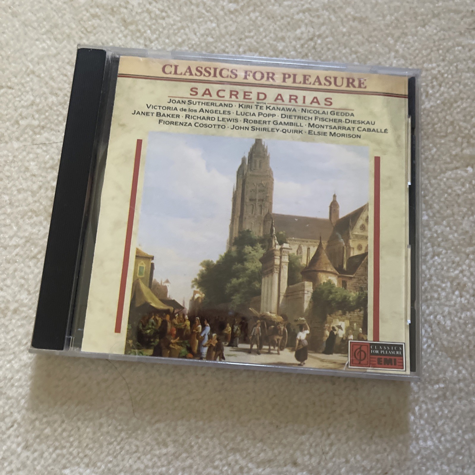 Sacred Arias - Various Artists Mozart Handel Bach Faure Verdi - CD Album EMI
