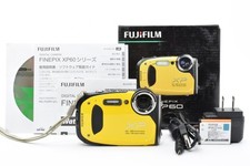 FUJIFILM FINEPIX XP60 Yellow Compact Digital Camera Tested Excellent Condition