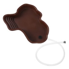 Turtle Extra Large Bathtub Reptile Bathing Pool Terrarium Water Bowl