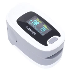 CONTEC CMS50NA Pulse Oximeter Fingertip Blood Oxygen Saturation Monitor Grey 