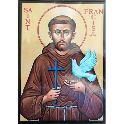 Heiliger Franziskus Ikone
