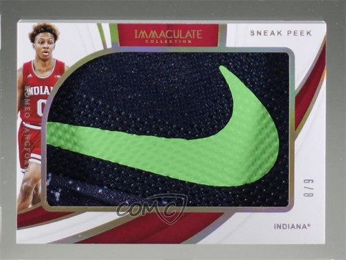2019-20 Panini Immaculate Collegiate Sneak Peek /8 Romeo Langford #12 Rookie RC