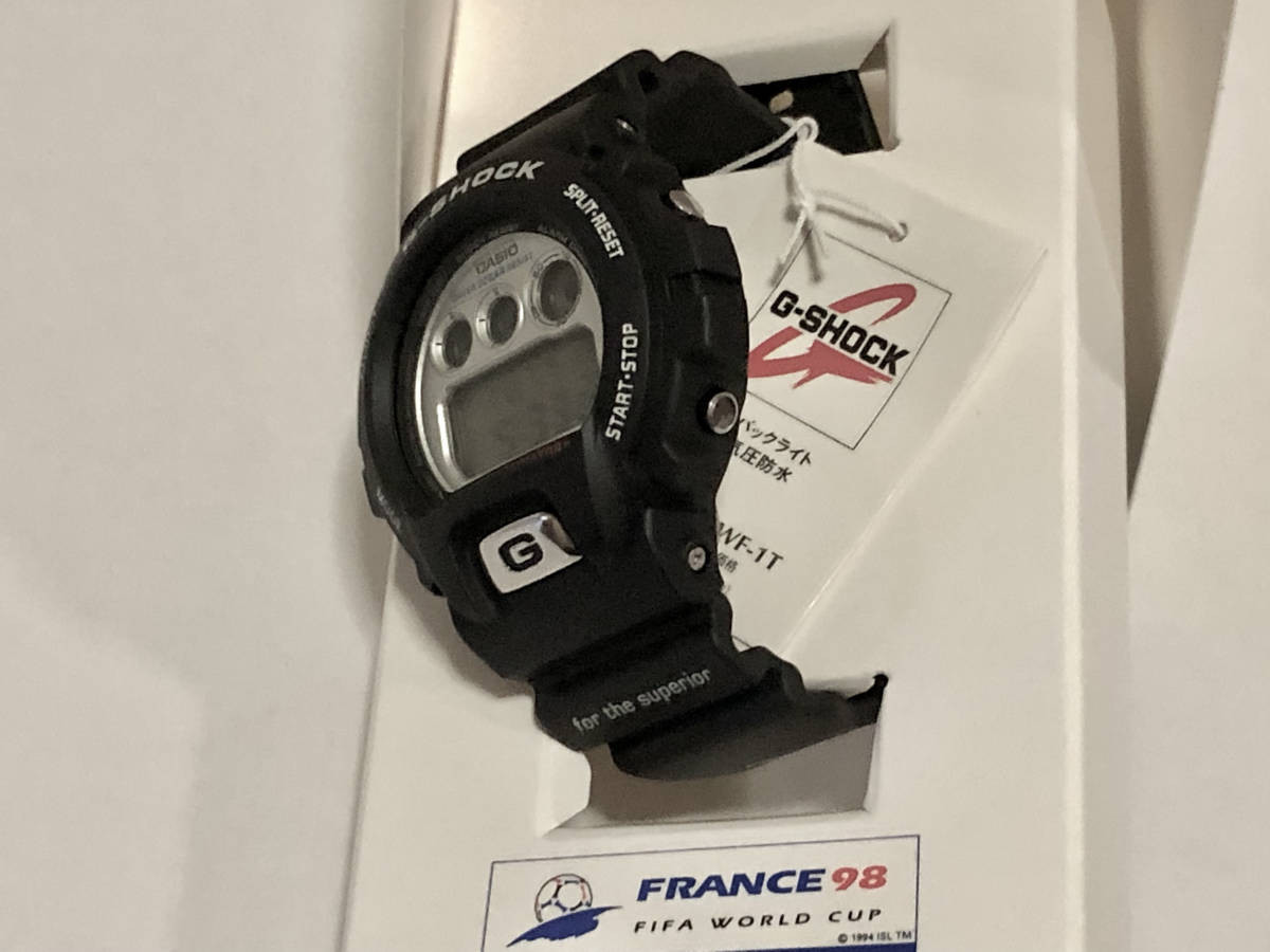 UNUSED G SHOCK CASIO DW 6900WF 1T 1998 France World Cup mens UNUSED G SHOCK CASIO DW 6900WF 1T 1998 France World Cup mens