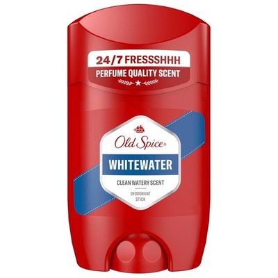 Old Spice Whitewater Deostick Männer 50ml 0% Aluminium Geruchsschutz Frische