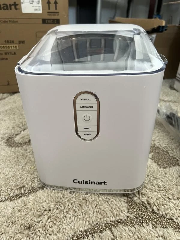 Máquina de encimera portátil para hacer cubitos de hielo Cuisinart IMC-2 compacta Bullet Foto 2 de 4