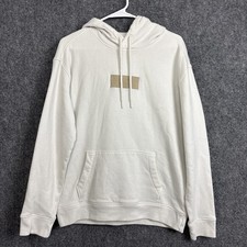 Abercrombie Fitch Hoodie Womens M White Logo