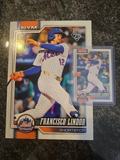 2026 TOPPS SUPER BOX - FRANCISCO LINDOR OVERSIZED JUMBO CARD LOT (#123) NY METS