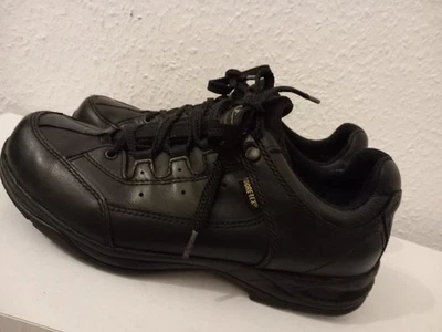 Meindl Gore Tex Halbschuh Sportlich Größe 39 Schwarz - Bild 1 von 4