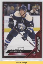 2016-17 Upper Deck Compendium Red Matt Calvert #84 READ o1h
