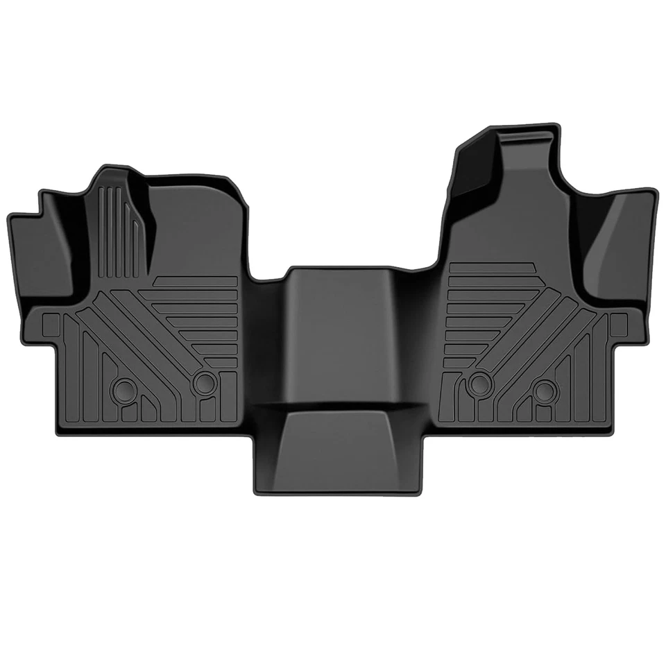Floor Mat 1st Row Liner for 2022-2025 Ford Transit 150/250/350 TPE All Weather Foto 2 de 4