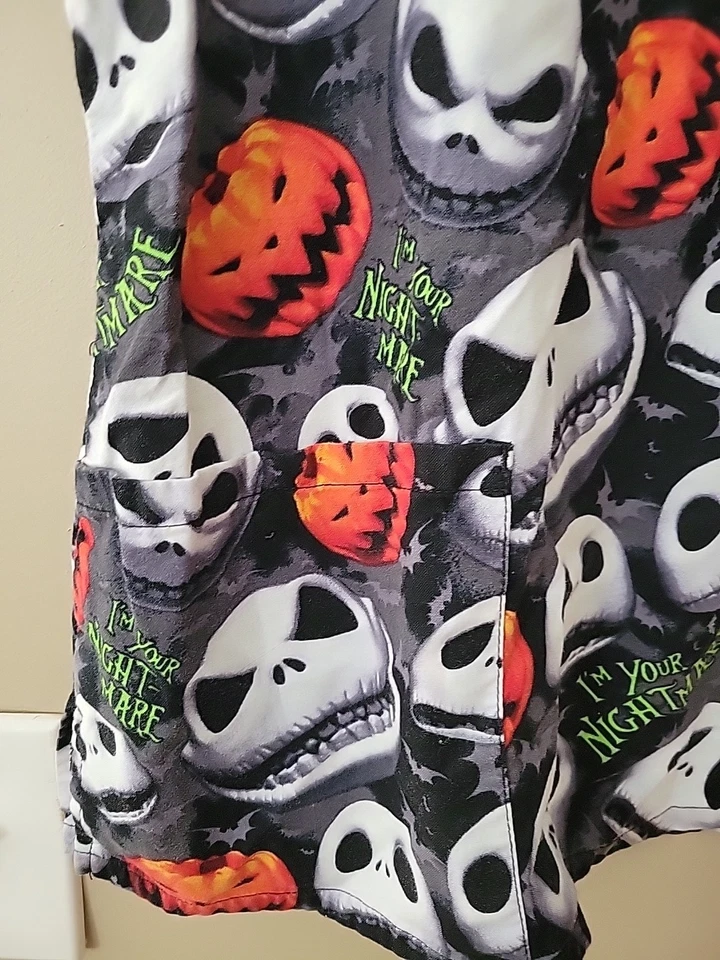 Blusa Médica Pesadilla Antes de Navidad Halloween Talla Pequeña I'm Your Nightmare Foto 3 de 4