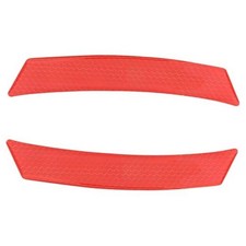 2 Pack Reflective Trim Side Marker Stickers - Automotive Exterior Red