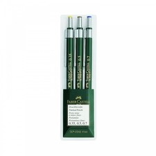 Faber Castell Fine Line Mechanical Pencil Set 3-0.35 0.5 0.7mm Druckbleistifte