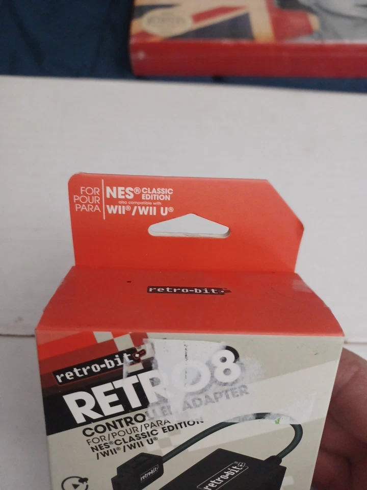 NEW Retro-Bit NES RETRO 8 CONTROLLER ADAPTER FOR NES CLASSIC WII WII U - Image 2 of 4