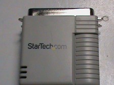 StarTech PM1115P2 Print Server Ethernet to Parallel with Power Adapter