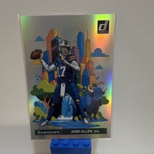 This Beautiful 2024 Donruss Downtown Insert #2 Josh Allen Buffalo Bills Football