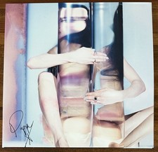 Poppy SIGNED Empty Hands Marble Vinyl LP Jacket Cover AUTOGRAPH Beckett BAS COA