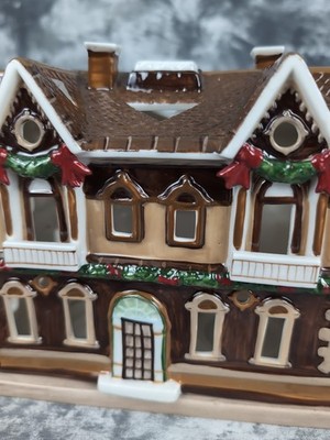ビレロイ&ボッホ トイズ・ビレッジ・コレクション 郵便局　キャンドルハウス Villeroy & Boch Toy's Village Chocolate Shop Tealight House With