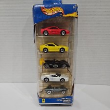 2003 HOT WHEELS VINTAGE 35th ANNIVERSARY 5 CAR FERRARI GIFT PACK SET RARE VHTF