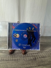 Confidential Mission(2001  Sega Dreamcast)  Disc and Back Art Only