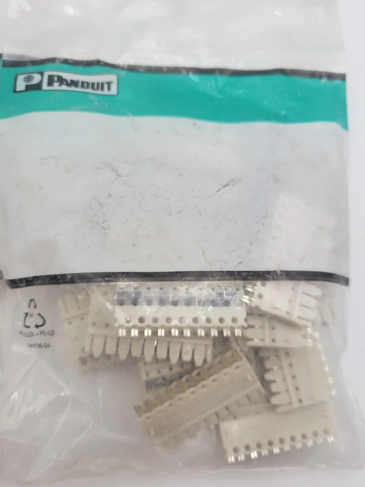 Panduit - P110CB5-K20Y - 110 Wiring Block Kit - 19 In Package Lot  Of 2 - Image 3 of 4