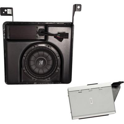 Kicker PSICRE07 Chevy Silverado 07-Up Crew Factory Stereo Sub Box & 4Ch 200W Amp