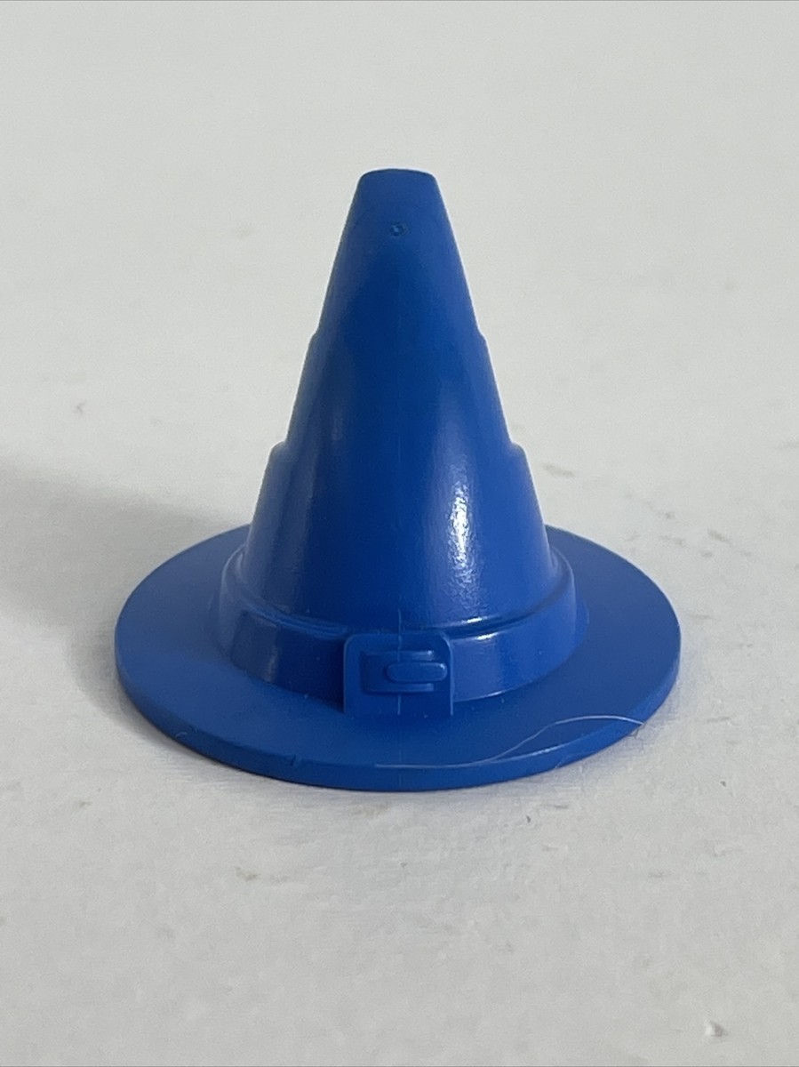 Vintage LEGO 1906 - Headgear - Castle - Wizard / Witch Hat Blue x1