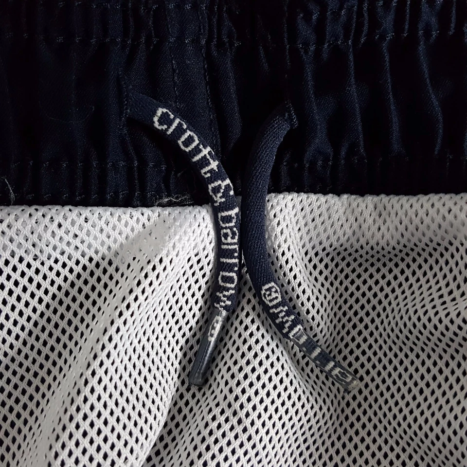 Bañador C&B Croft & Barrow para hombre talla L pantalones cortos azul blanco rojo bolsillos Foto 4 de 4