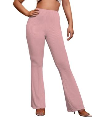 Women's Yoga Dress Pants Stretchy Work Slacks Business Casual Office Flare  Bell