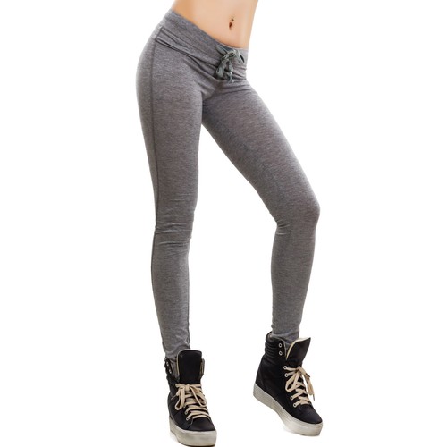 Pantaloni donna aderenti tuta leggings danza sport fitness yoga palestra  AF-2377 | eBay