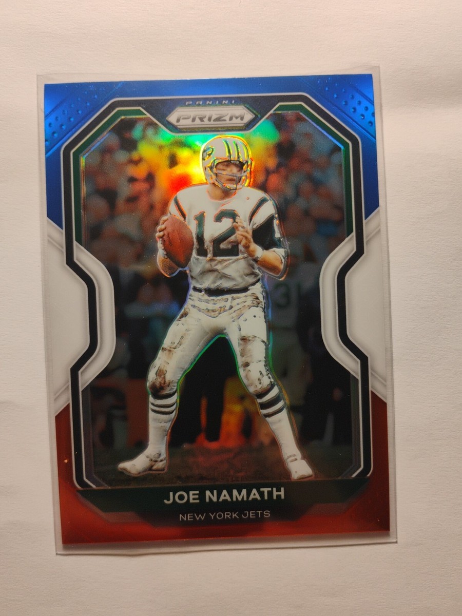 2020 Panini Prizm Red White Blue Joe Namath #36 | eBay