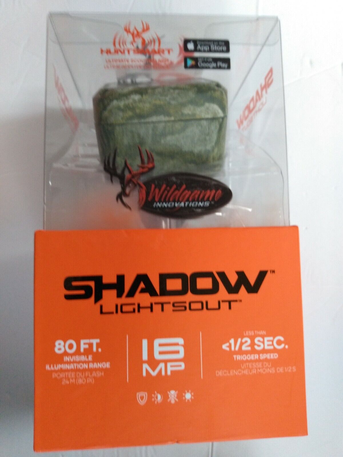 WILDGAME INNOVATIONS SHADOW LIGHTSOUT 16MP TRAIL CAMERA BRAND NEW