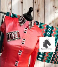 Western Showmanship Horsemanship Pleasure Show Shirt and Matching Show pad 34x40