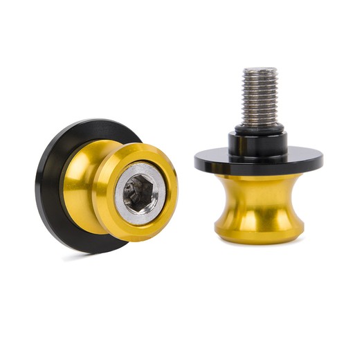 8mm Universal Swingarm Spools Slider Stands Screws for Honda Suzuki Ducati BMW - Imagen 15 de 46