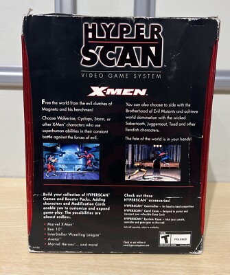 Mattel Hyperscan Black Console Brand New Complete (Rough Box