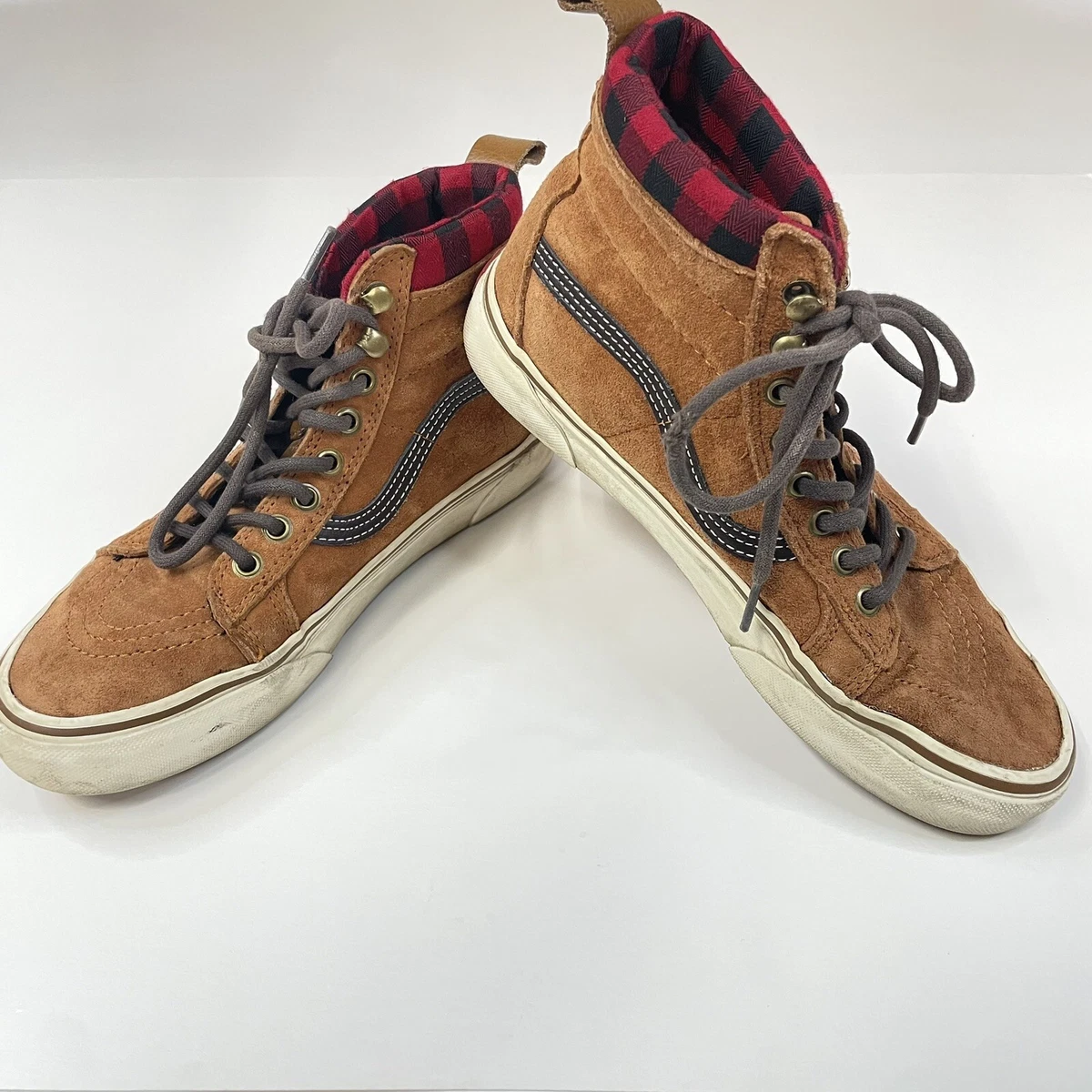 Brown womens vans cheap