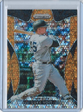 2019 Panini Prizm Prizms Neon Orange Donut Circles #268 Luke Voit /150
