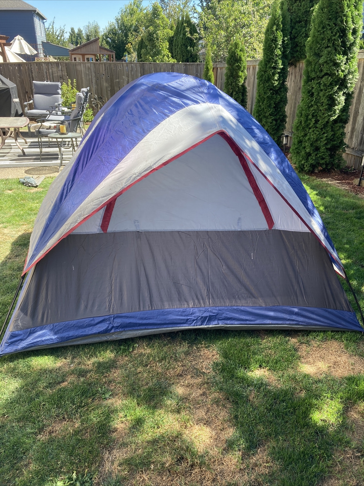 ALPINE DESIGN Horizon 7 Dome Tent Sleeps 3 7 X 7 GENTLY USED Euc EBay