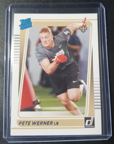Pete Werner - Donruss Football 2021 - New Orleans Saints - Rated Rookie - Bild 1 von 2