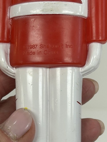 Vintage 1987 Shelcore Inc Toy Soldier Harmonica Plastic 10” Tall Works - Picture 11 of 12
