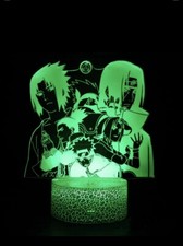 3D Night Light Illusion LED Desk Lamp with 16 Color Change Touch  Remote