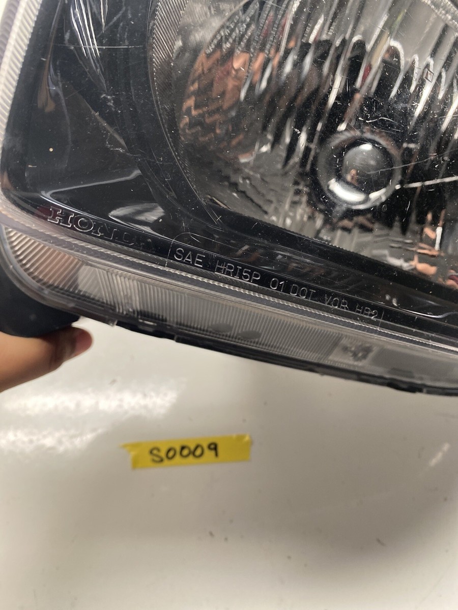 Honda Headlight Lens Assembly HSG PP-TD30, STANLEY 907-33100