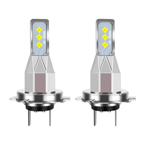 2X 100W H7 High/Low Beam LED Headlights Conversion Kit 6000LM 6000K White Lamp - Picture 7 of 9