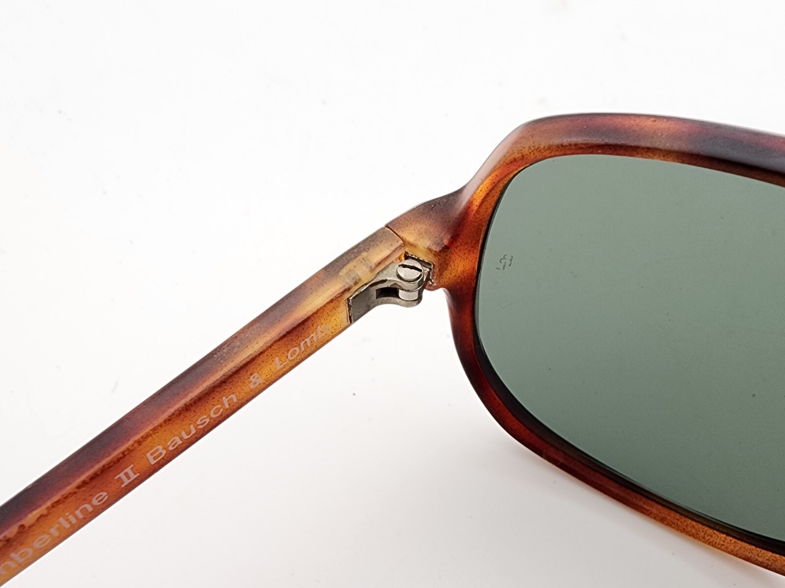 Vintage B&L Ray Ban Bausch & Lomb G15 Gray Timberline II Frame Italy w/Case