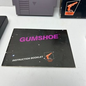 Gumshoe 5 Screw Nintendo Entertainment System NES Video Game With Box Manual