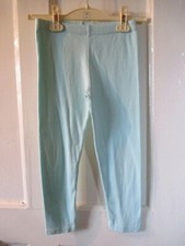 Vintage Leggings M&auml;dchen 5-6 Jahre H&ouml;he 116 cm Mark's & Spencer mintgr&uuml;n