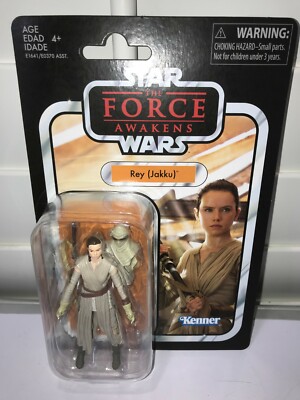 Hasbro Star Wars The Vintage Collection Rey (Jakku) 3.75in. Action Figure MINTY