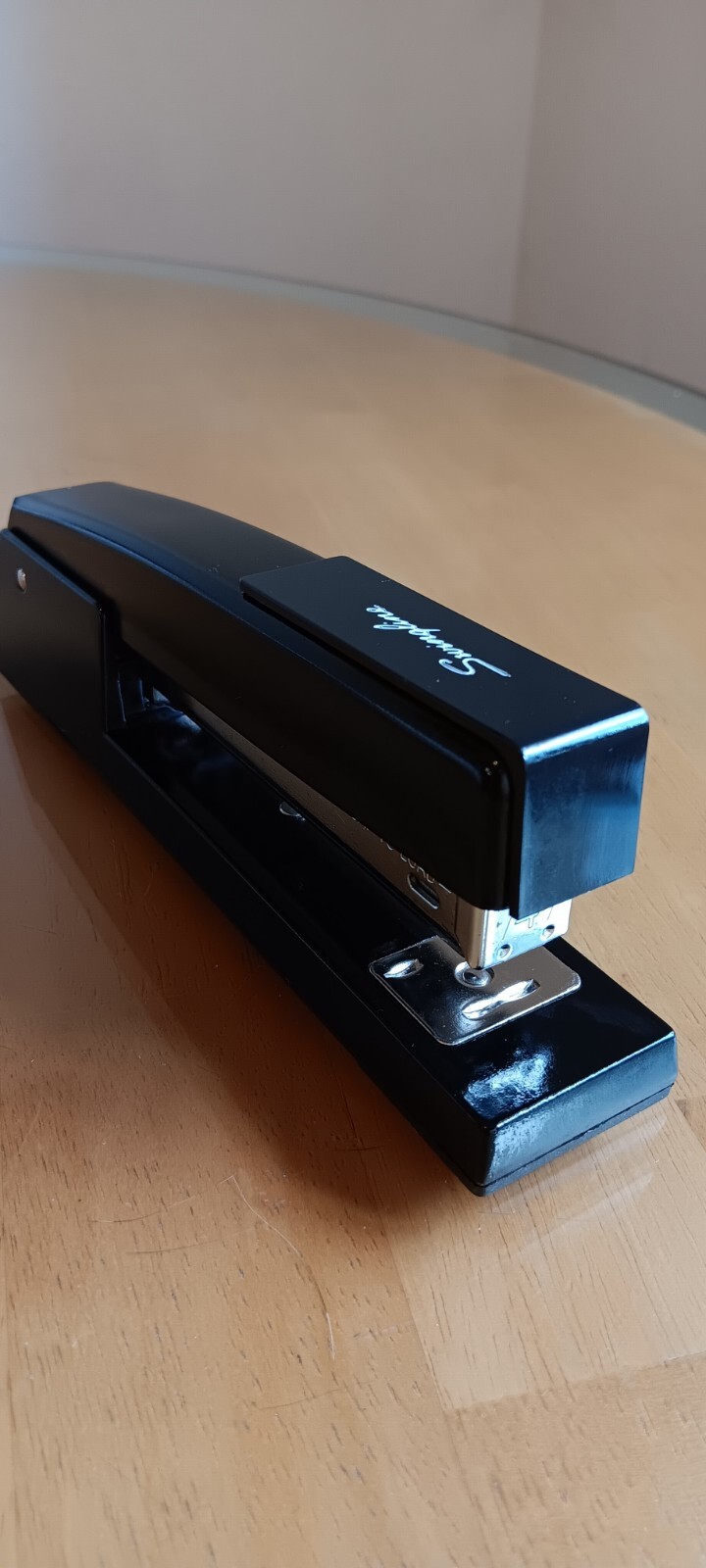 SWINGLINE 747 Black Stapler USA Great Working Condition Tested-image